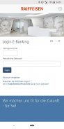 Raiffeisen E-Banking screenshot 1
