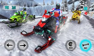 Snowmobile Games: Snow Trail screenshot 12