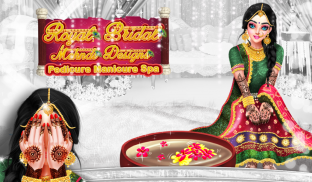 Royal Bridal Mehndi Designs Pedicure Manicure Spa screenshot 2