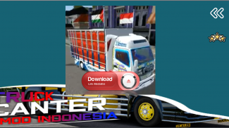 Truck Canter Mod Indonesia screenshot 3