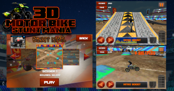 3D Motor Bike Stunt Mania screenshot 3