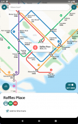Singapore Metro MRT Map screenshot 4