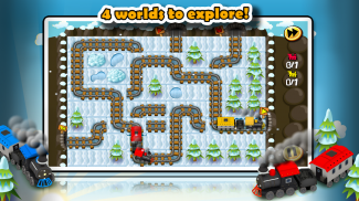 Train Tiles Express Puzzle screenshot 0
