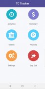 TC Tracker - Time and Cost Tracking screenshot 1