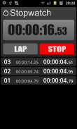 Stopwatch screenshot 1