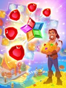 Treasure hunters– match-3 jogo screenshot 7