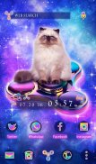 Cool Wallpaper Space Cat & Spinners Theme screenshot 4