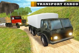 ट्रक ड्राइविंग कार्गो परिवहन screenshot 3