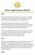 View Legal Estate Admin screenshot 0