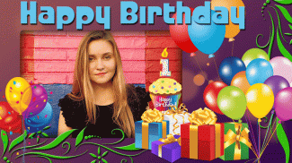 Birthday Photo Frame Editor screenshot 4