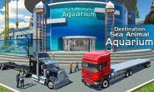 Sea Animal Transport Truck Sim screenshot 3