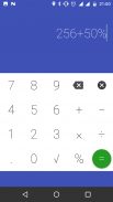Calculator with percentage screenshot 1