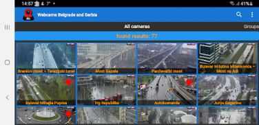 Webcams Belgrade and Serbia screenshot 1