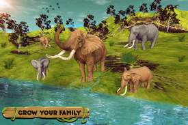 Elephant Simulator: Wild Animal Family Games screenshot 0