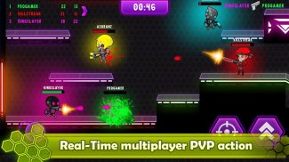 Neon Blasters Multiplayer Game screenshot 1