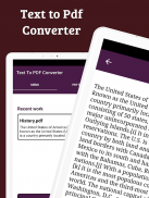 Text To Pdf Converter screenshot 7