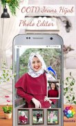 OOTD Jeans Hijab Photo Editor screenshot 5