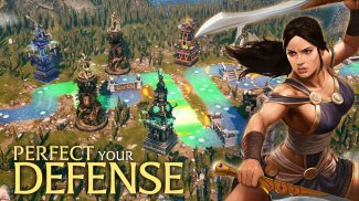 Olympus Rising: Hero Defense & Game Strategi screenshot 2