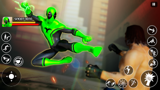 Spiderhero Man: 악당 게임 에픽 싸우는 screenshot 1