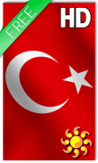 Turkey Flag LWP screenshot 0