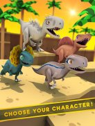 Dinossauro Jurássico: Real Kingdom Race Free screenshot 8