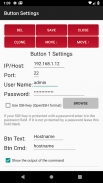 Raspberry SSH Lite Custom Buttons screenshot 2
