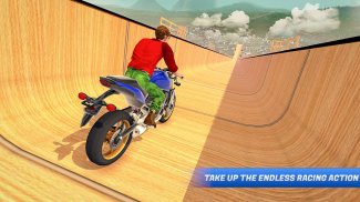 Mega Ramp Motorbike Impossible Stunts screenshot 0