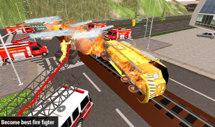 Train Fire Rescue Simulator 2019 screenshot 3