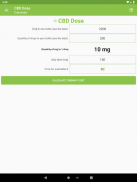 CBD Oil Dose Calculator screenshot 5