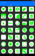 Inverted White and Green Icon Pack screenshot 8