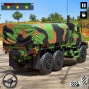 US Army Truck Game Cargo Truck Icon
