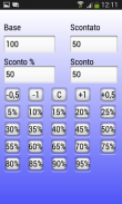 Calcolatrice Sconti screenshot 0