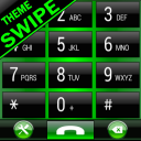 THEME SWIPE DIALER AERO GREEN