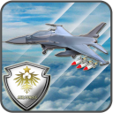 avión batalla de la Guerra 3D Icon