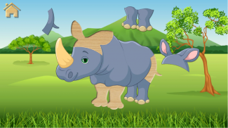 Jeux de puzzle - Animaux pour enfants screenshot 5