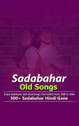 Sadabahar Old Hindi Filmi Songs screenshot 1