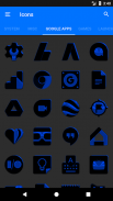 Black and Blue Icon Pack ✨Free✨ screenshot 2