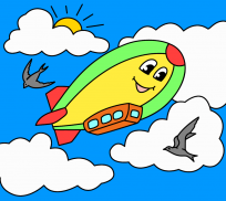 Coloring pages for children : transport screenshot 12