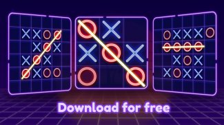 Tic Tac Toe - 2 Player XO screenshot 0