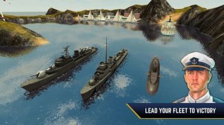 مياه العدو: غواصات ومعارك حربية screenshot 0