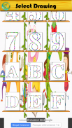 coloring alphabet numbers screenshot 1