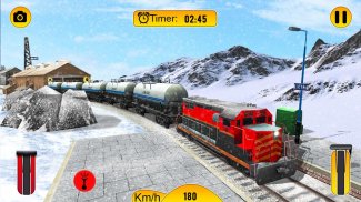 Oil Tanker Train Drive - Train Transport 2018 screenshot 1