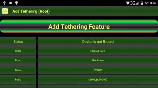 Add Tethering (Root) screenshot 0