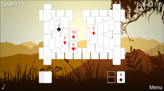 6 Peaks Solitaire screenshot 0