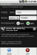 Ono4xx Free. WEP WPA KeyGen. screenshot 1