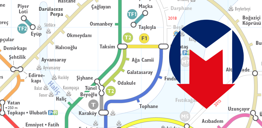 Карта метро стамбула приложение