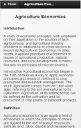 Agriculture Economics screenshot 0