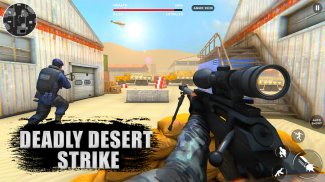 Deadly Desert Strike- Modern Military Sniper Games screenshot 4