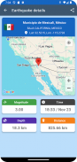 Alertas Terremoto & Rastreador screenshot 1