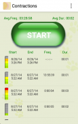 My Contractions Tracker screenshot 1